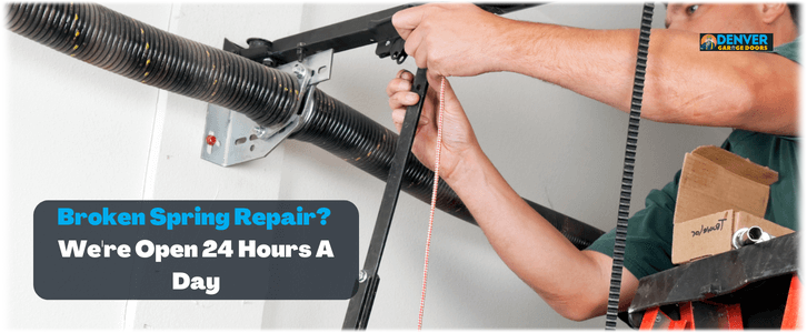 Broken Garage Door Spring Repair Denver CO